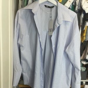 *SOLD* Zara oversized button down